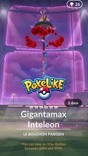 Gigantamax Inteleon Max Invite Pokémon Go 14 de junho lobbies completos comprar usado  Enviando para Brazil