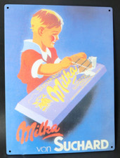 Milka schokolade blechschild gebraucht kaufen  Langweiler