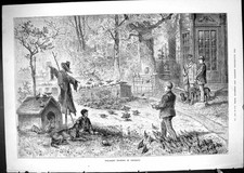 Old antique print for sale  UK