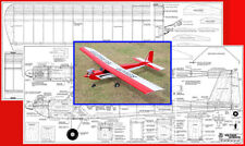 Planos modelo de avião (RC): SENIOR TELEMASTER 95" envergadura para motores .40-.60, usado comprar usado  Enviando para Brazil