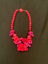 Collana donna legno usato  Settingiano