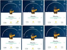 ✨ Monóculo de fita Pikachu brilhante ✨ VERMELHO-AMARELO-AZUL - PTC - 20k poeira estelar, usado comprar usado  Enviando para Brazil