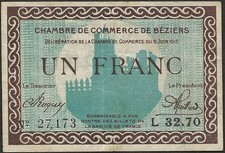 Billet nécessité béziers d'occasion  Gallardon
