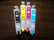 Cartucho de tinta recarregável para Epson Workforce Pro WF-3720 WF-3733 comprar usado  Enviando para Brazil