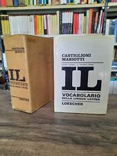 Vocabolario latino castiglioni usato  Roma