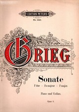 Partition edvard grieg d'occasion  Chaumont