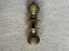 Polished brass reeded for sale  SOUTHPORT
