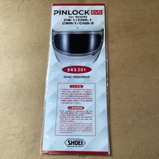 Shoei clear pinlock for sale  FARNBOROUGH