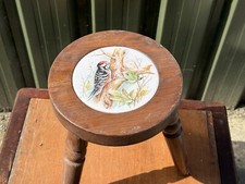 Vintage wooden stool for sale  PRESTON