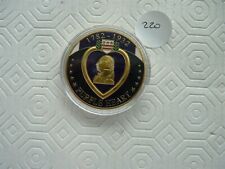 Souvenir medal purple for sale  USA