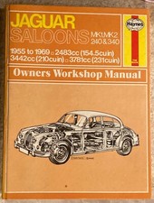 Jaguar mk2 service for sale  Brandon