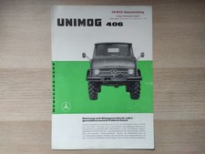 1963 unimog 406 d'occasion  Expédié en Belgium