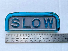 Vtg blue stop for sale  Mount Horeb