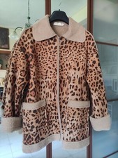 Giacca leopardata foderata usato  Napoli