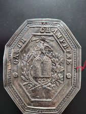 Cuivrerie plaque garde d'occasion  Varennes-Vauzelles