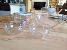 Teeservice glas tassen gebraucht kaufen  Niesky