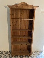 Solid pine bookshelf for sale  CAERNARFON