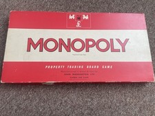 Monopoly vintage board for sale  WYMONDHAM