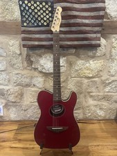 Fender telecoustic red for sale  Victoria