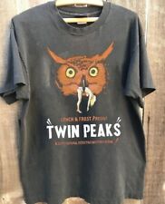Camiseta Twin Peaks, Twin Peaks pôster carvão camiseta unissex P-5XL VN4929 comprar usado  Enviando para Brazil
