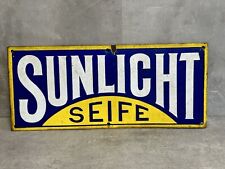 Emailschild sunlicht seife gebraucht kaufen  Stahnsdorf