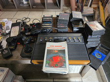 Lote de 41 jogos controles manuais Atari 2600 console hiper carregador Star Raider comprar usado  Enviando para Brazil