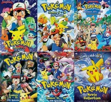 Pokemon Series (Season 1-25 + 21 Movies) 6 Boxset DVD USA English Version comprar usado Pokemon Series (Season 1-25 + 21 Movies) 6 Boxset DVD USA English Version comprar usado  Enviando para Brazil