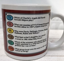 Jogo de tabuleiro Trivia Pursuit publicidade noturna xícara de chá café anos 80 vintage escritório, usado comprar usado  Enviando para Brazil
