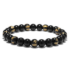Bracciale pietra ossidiana usato  Paderno Ponchielli