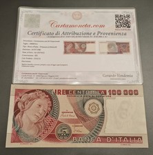 100000 lire primavera usato  Gallipoli