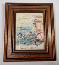 Vintage miniature framed for sale  BRISTOL