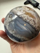Esfera de ágata de flores segunda mano  Embacar hacia Mexico