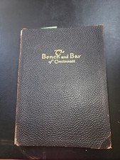 1925 The Bench and Bar of Cincinnati Oh comprar usado  Enviando para Brazil