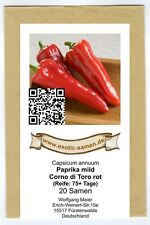 Paprika corno toro gebraucht kaufen  Fürstenwalde/Spree