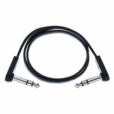 Cabo de remendo estéreo plano EBS PCF-DLS58 TRS (preto/único/58cm) comprar usado  Enviando para Brazil