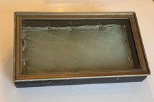 Un expositor de mesa o mueble de bisutería - madera y vidrio - dos capturas para cerrar segunda mano  Embacar hacia Mexico