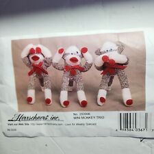 Mini kit meia macaco Herrschner Trio comprar usado  Enviando para Brazil