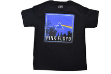 Camisa preta Pink Floyd Youth Boys Dark Side Of The Moon Art nova P-XL comprar usado  Enviando para Brazil