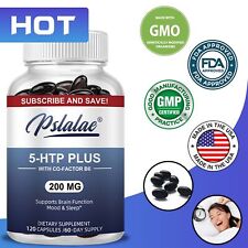 5-HTP Plus 200mg - com cofator B6 - Auxílio para dormir, emoções positivas e relaxamento comprar usado  Enviando para Brazil