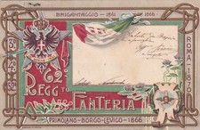 17226 cartolina reggim. usato  Cotignola