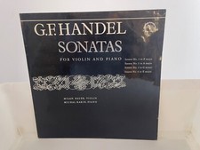 MILAN BAUER - MICHAEL KARIN - G.E. HANDEL VIOLIN SONATAS - SUPRAPHON STEREO - NM comprar usado  Enviando para Brazil