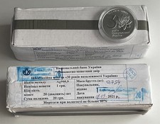 Używany, Ukraine,One Hryvnya, 30th anniversary of Ukraine's 1 oz 999,9 ,Silver 2021 year na sprzedaż  PL