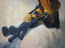 Gemälde acryl portrait gebraucht kaufen  Wilhelmshaven