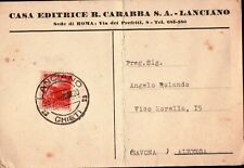 Cartolina pubblicitaria casa usato  Albenga