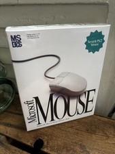 Vintage 1992 Microsoft Mouse PS/2 Versão MS-DOS & Windows NOS Selado Fechado comprar usado  Enviando para Brazil