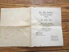 Usado, Convite de casamento vintage 1930 Chicago Ill comprar usado Usado, Convite de casamento vintage 1930 Chicago Ill comprar usado  Enviando para Brazil