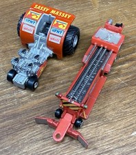 Usado, Antigo Micro Máquinas Tuff Trax Sassy Massey Trator Puxador Trenó Vermelho 1990 Completo comprar usado  Enviando para Brazil
