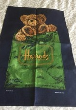 Harrods tea towel for sale  WEYBRIDGE