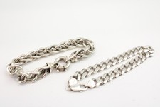 Sterling silver bracelets for sale  LEEDS