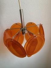 Lustre plastique orange d'occasion  Nancy-
